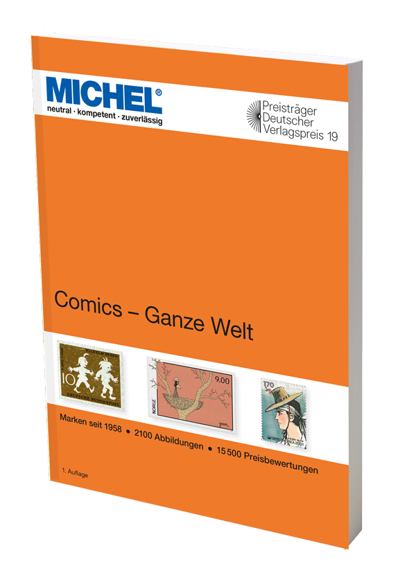 Komiksy / Comics – celý svět MICHEL katalog známek