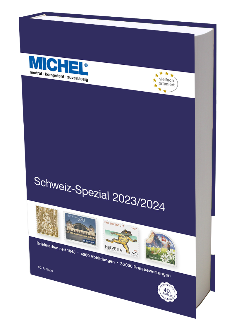 Schweiz-Spezial 2023/2024 MICHEL katalog známek