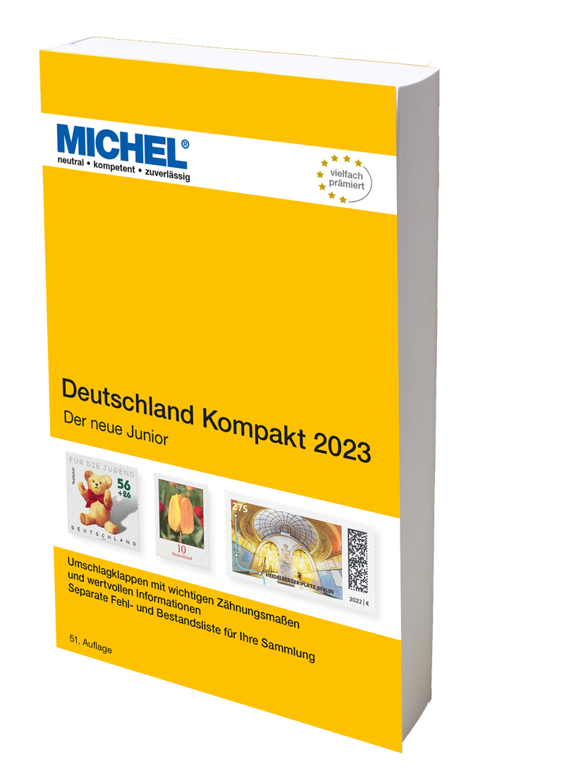 Deutschland Kompakt 2023 (nový JUNIOR) MICHEL katalog známek
