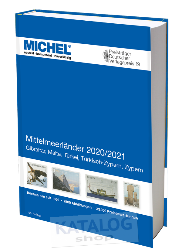 Středomoří 2020/2021  MICHEL katalog známek