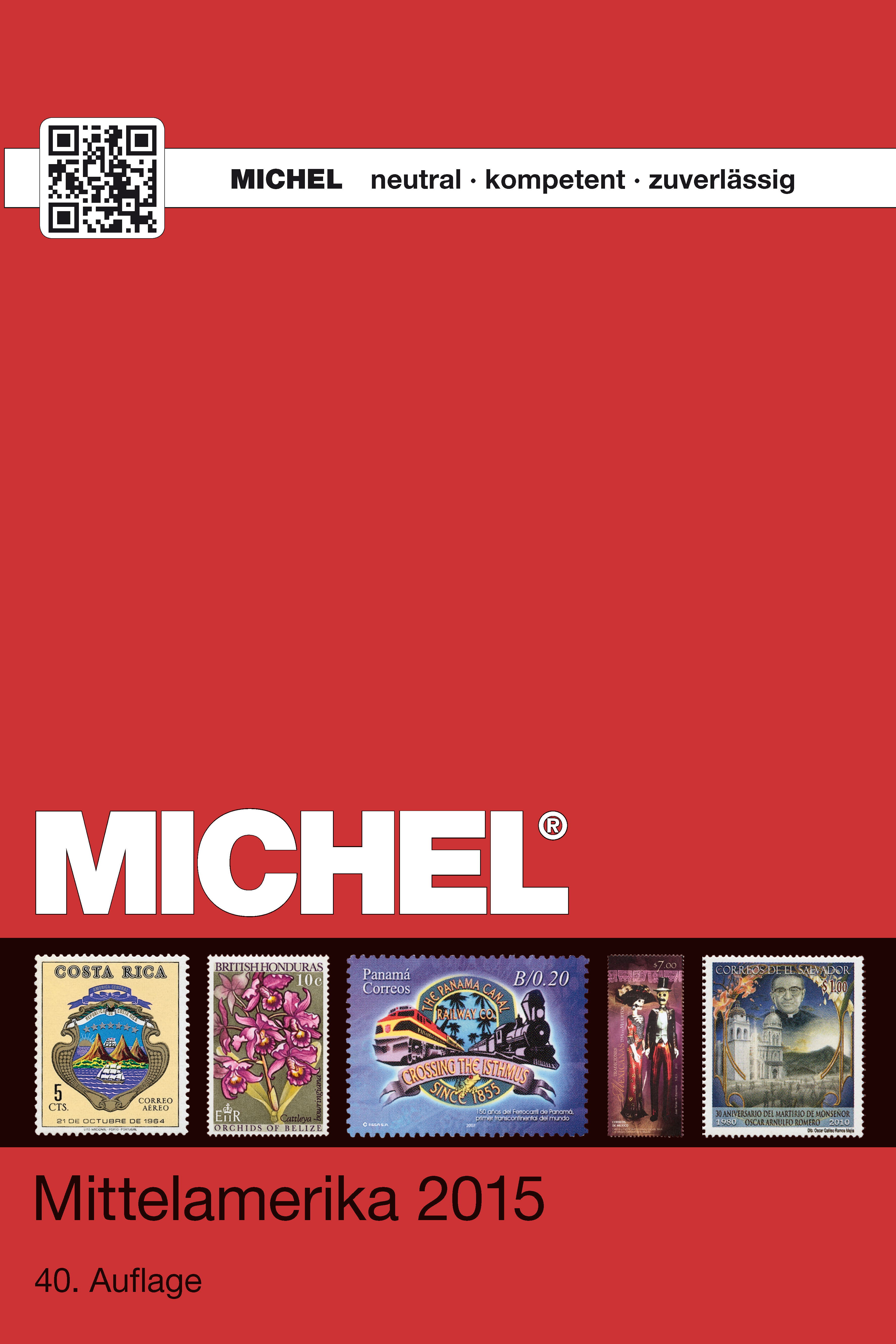 Mittelamerika 2015  MICHEL katalog známek
