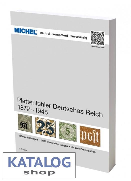 Deskové vady MICHEL Deutsches Reich 1872-1945 katalog známek