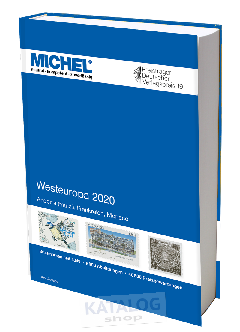 Westeuropa 2020 MICHEL katalog známek