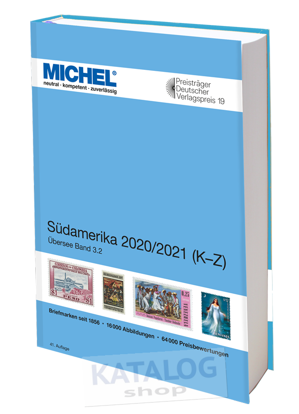 Jižní Amerika / Südamerika 2020 ( 2.díl  K-Z )  MICHEL katalog známek