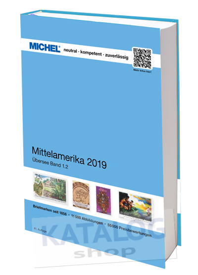 Mittelamerika 2019 MICHEL katalog známek
