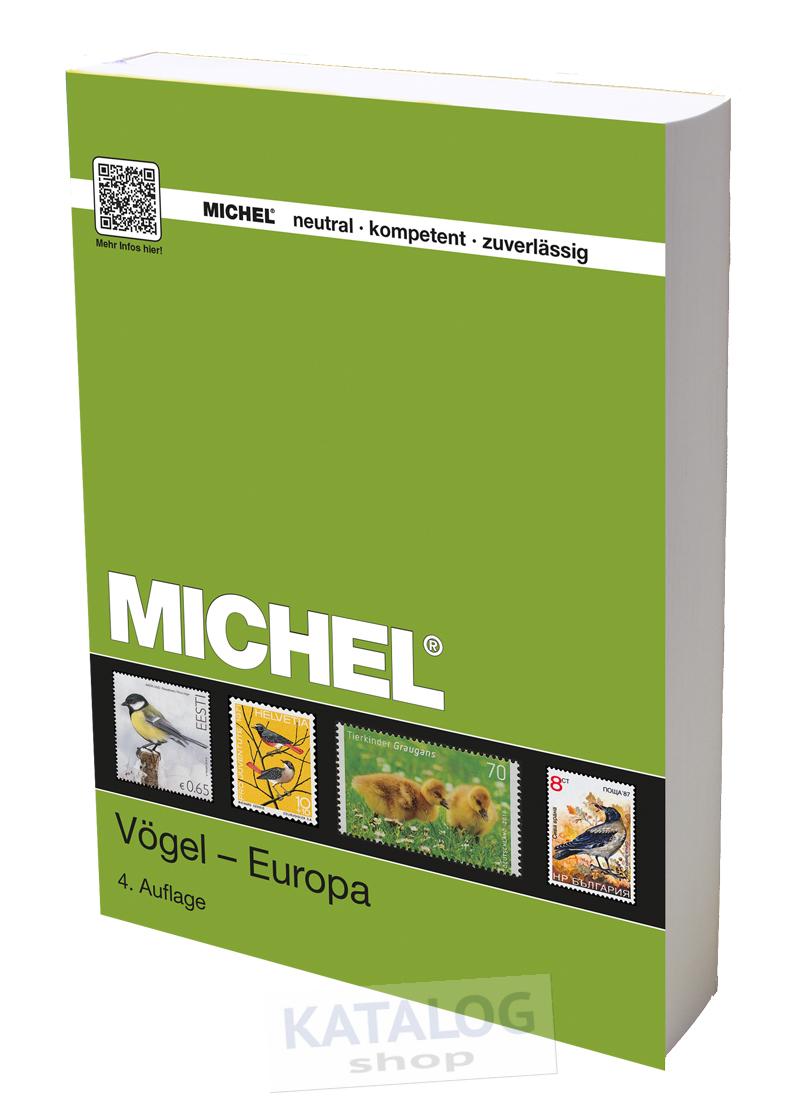 Ptáci / Vögel Europa 2017/2018 MICHEL katalog známek
