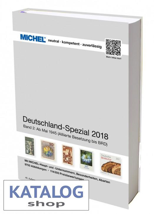Deutschland Spezial 2018 2.díl  MICHEL katalog známek