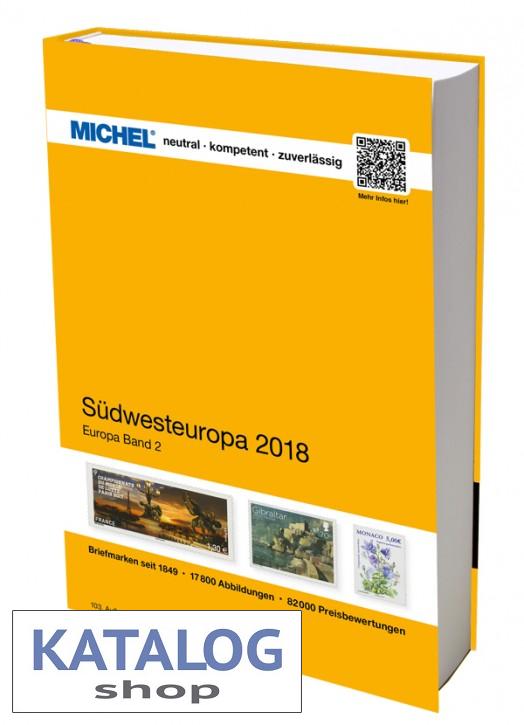 Südwesteuropa 2018 MICHEL katalog známek