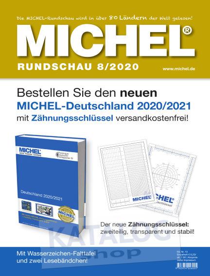 Časopis novinek MICHEL Rundschau 8/2020