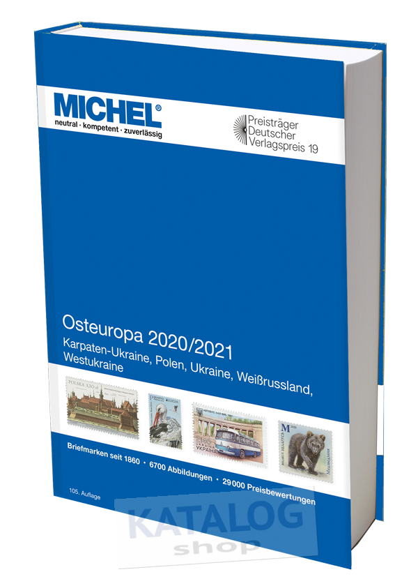 Osteuropa 2020/2021 MICHEL katalog známek