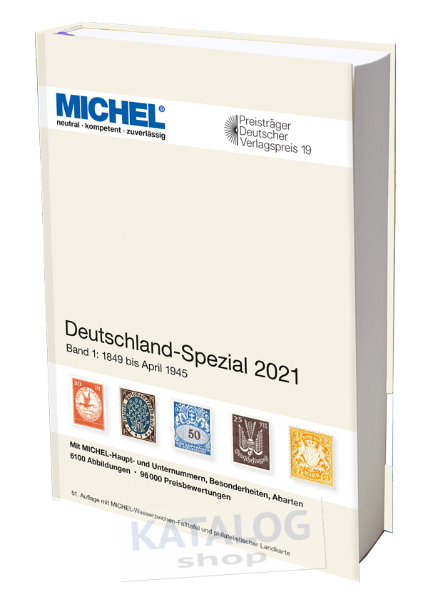 Deutschland Spezial 2021 1.díl  MICHEL katalog známek