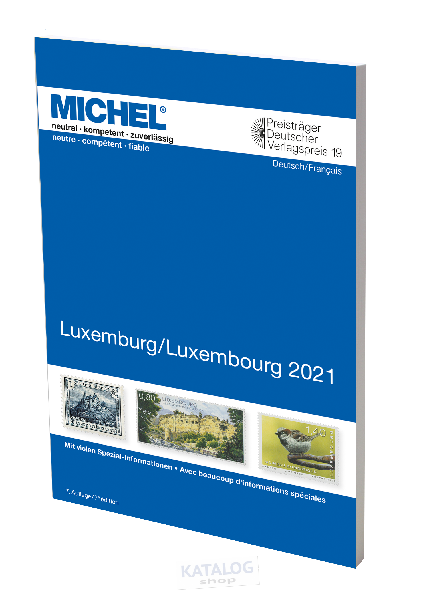 Luxembourg 2021 MICHEL katalog známek
