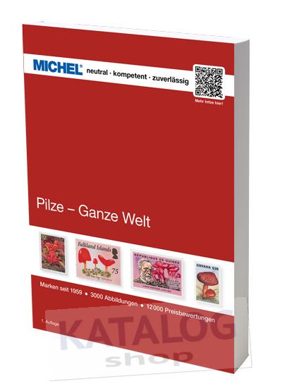 Houby / Pilze - celý svět 2018 MICHEL katalog známek
