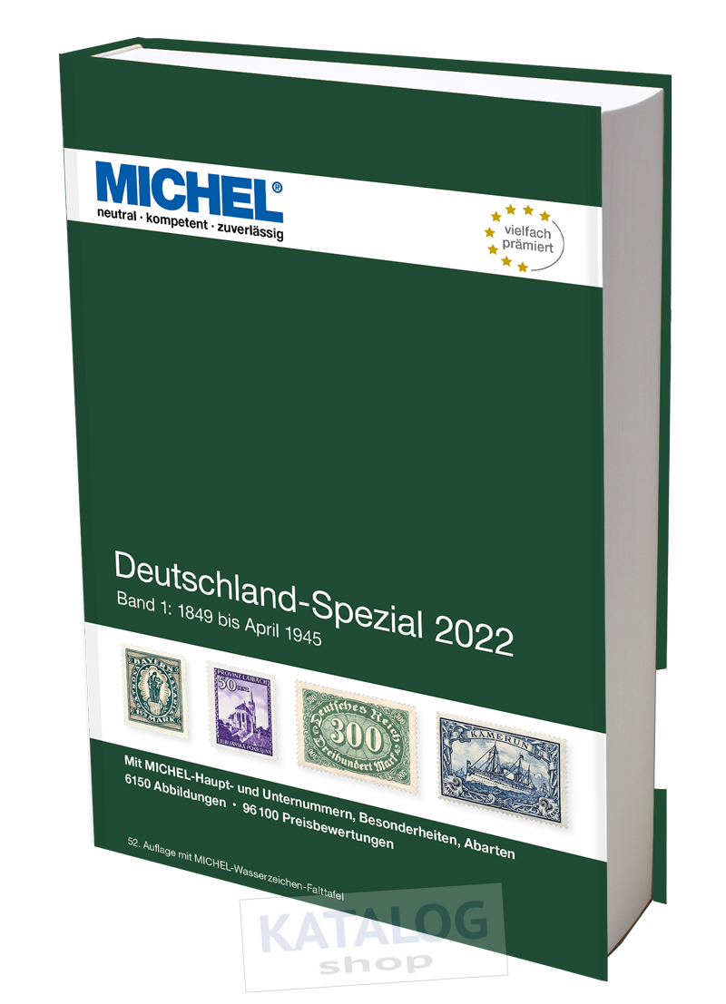 Deutschland Spezial 2022 1.díl  MICHEL katalog známek