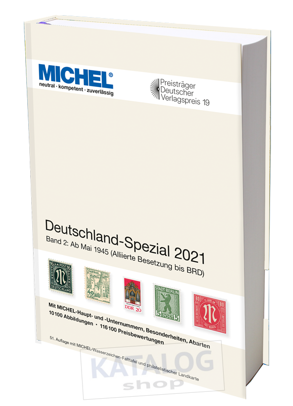 Deutschland Spezial 2021  2.díl  MICHEL katalog známek