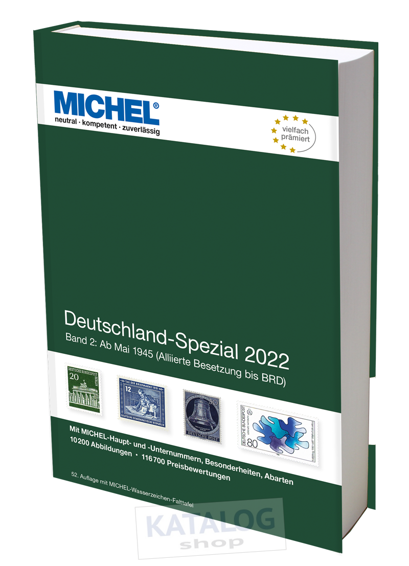 Deutschland Spezial 2022 2.díl  MICHEL katalog známek