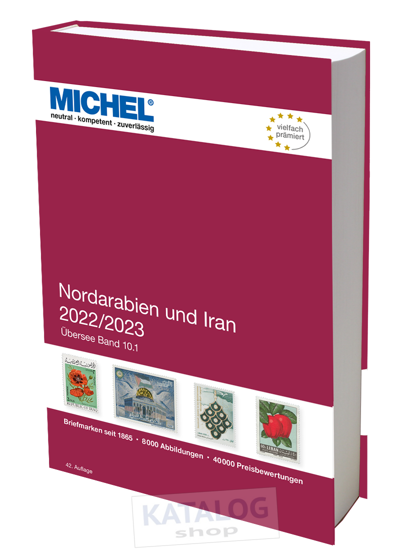 Nordarabien und Iran 2022/2023 MICHEL katalog známek