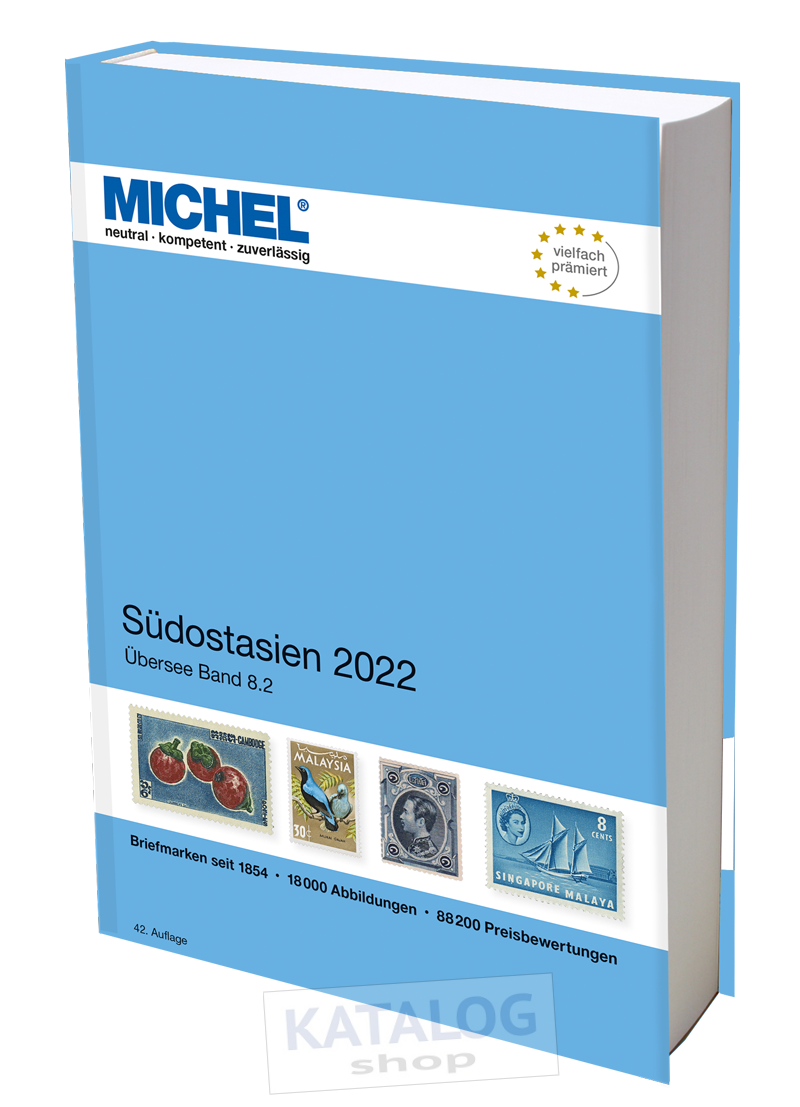 Südostasien 2022 MICHEL katalog známek