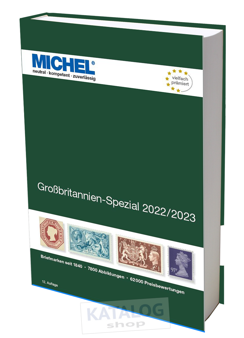 Grossbritannien / Velká Británie Spezial 2022/2023  MICHEL katalog známek