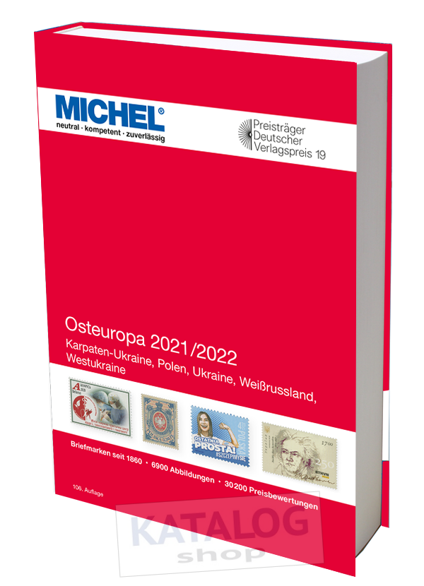 Osteuropa 2021/2022 MICHEL katalog známek