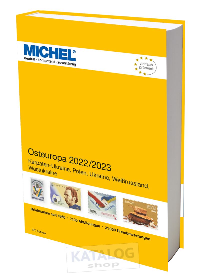 Osteuropa 2022/2023 MICHEL katalog známek