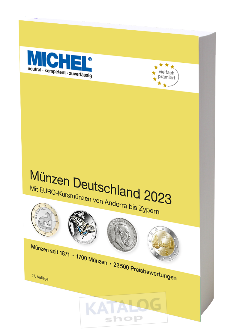 Münzen Deutschland 2023 MICHEL katalog mincí