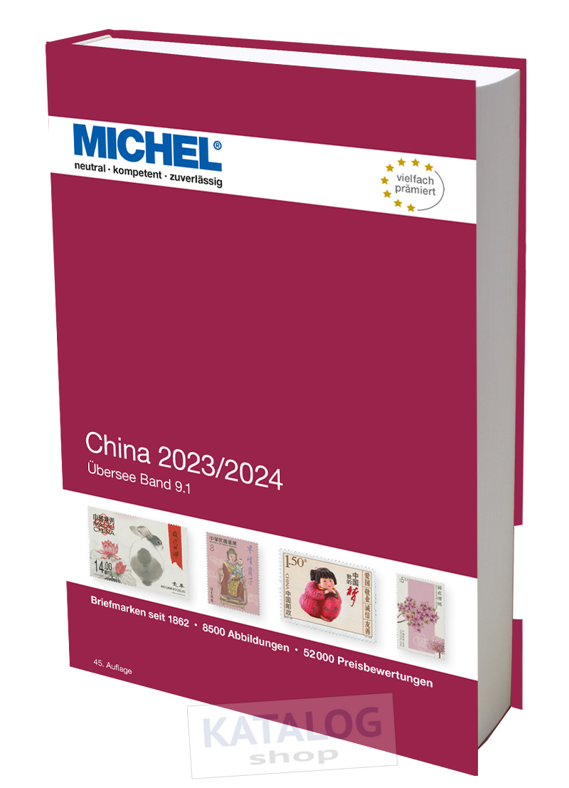 China 2023/2024 MICHEL katalog známek