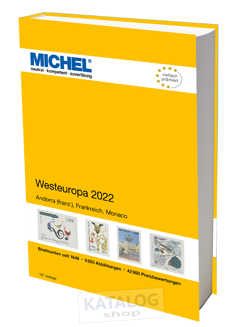 Westeuropa 2022 MICHEL katalog známek