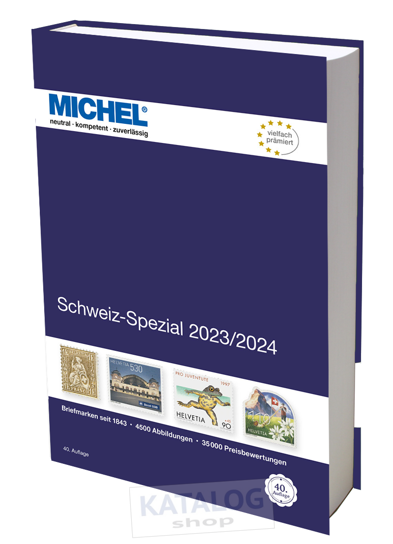 Schweiz-Spezial 2023/2024 MICHEL katalog známek