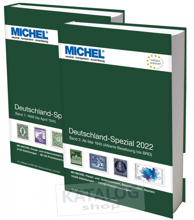Deutschland Spezial Set 2022 MICHEL katalogy známek