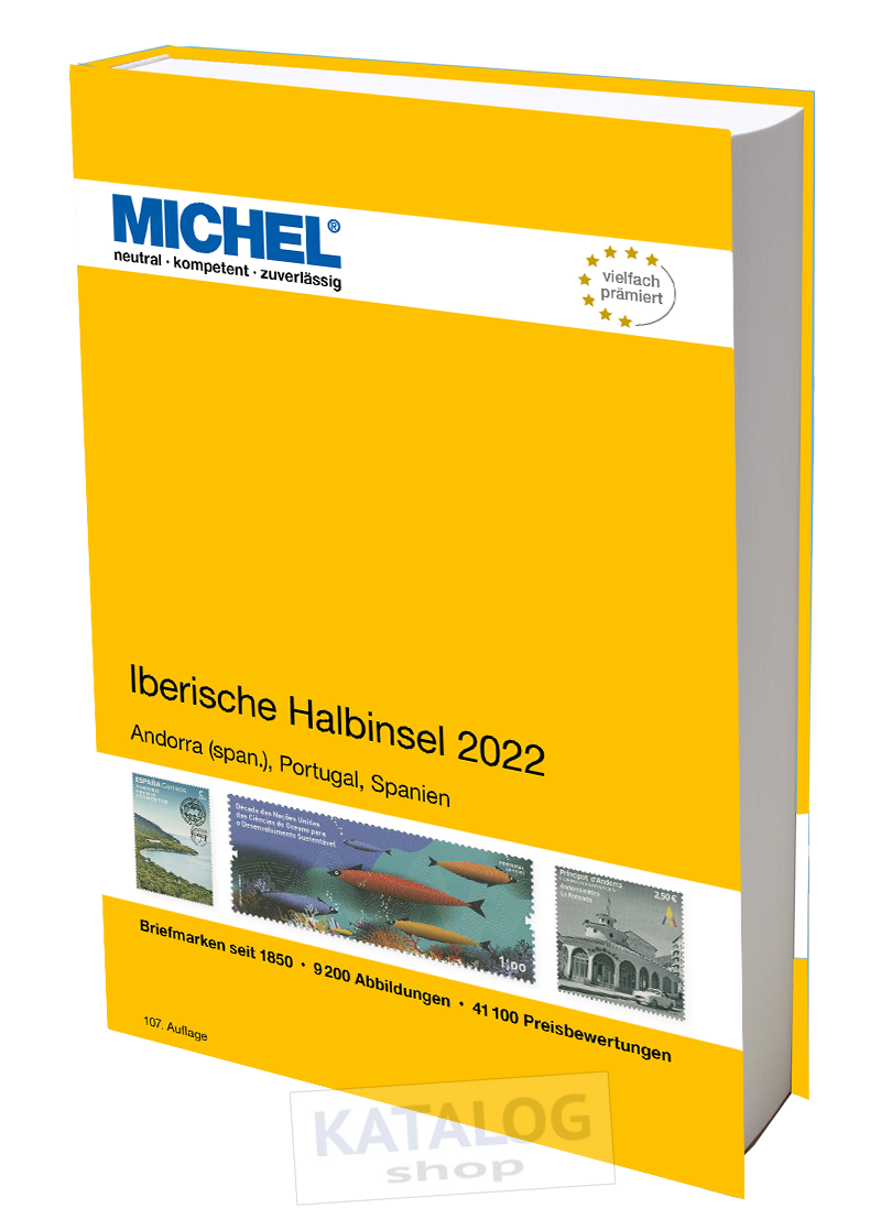 Pyrenejský poloostrov / Iberische Halbinsel 2022 MICHEL katalog známek