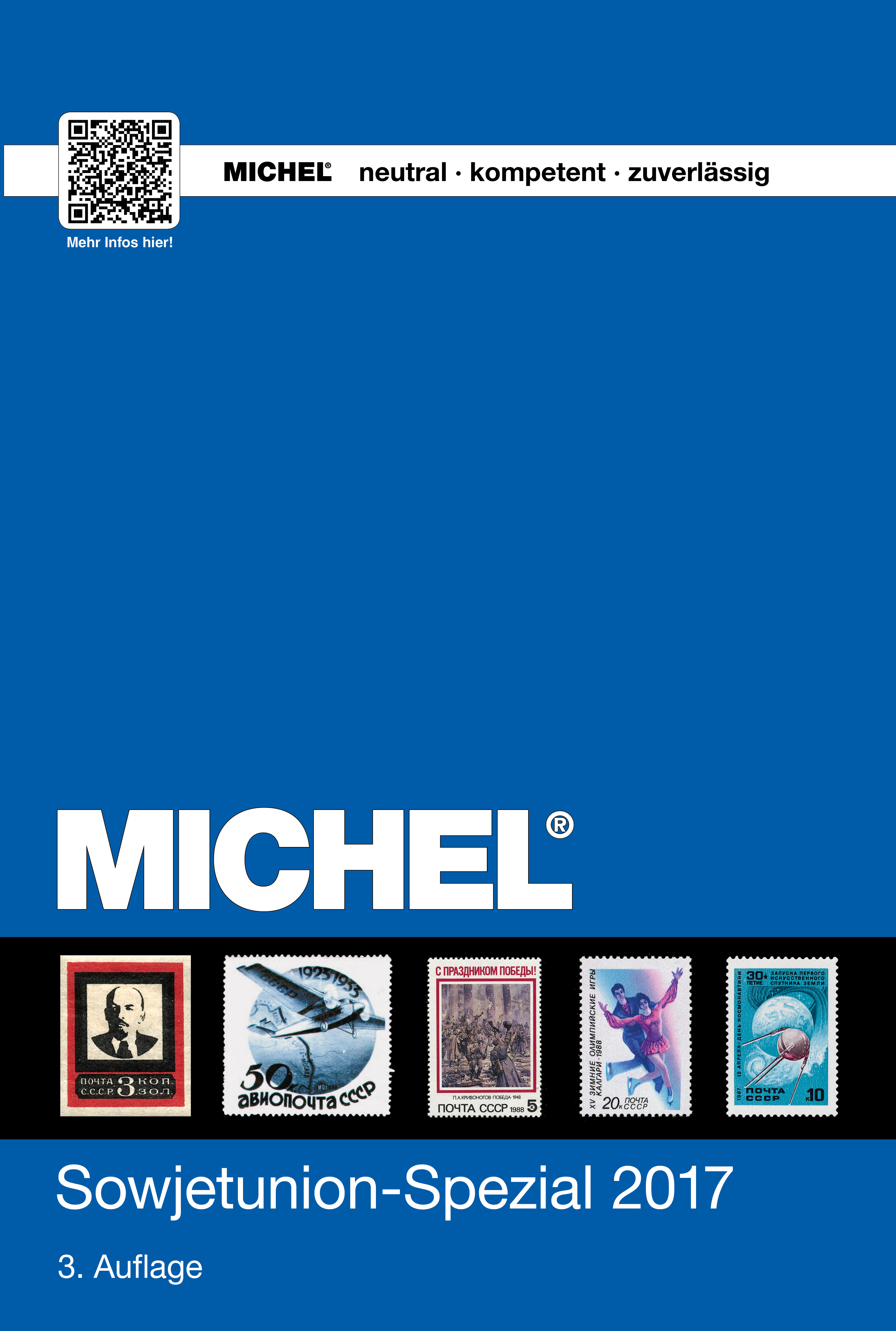 Sowjetunion Spezial 2017 MICHEL katalog známek