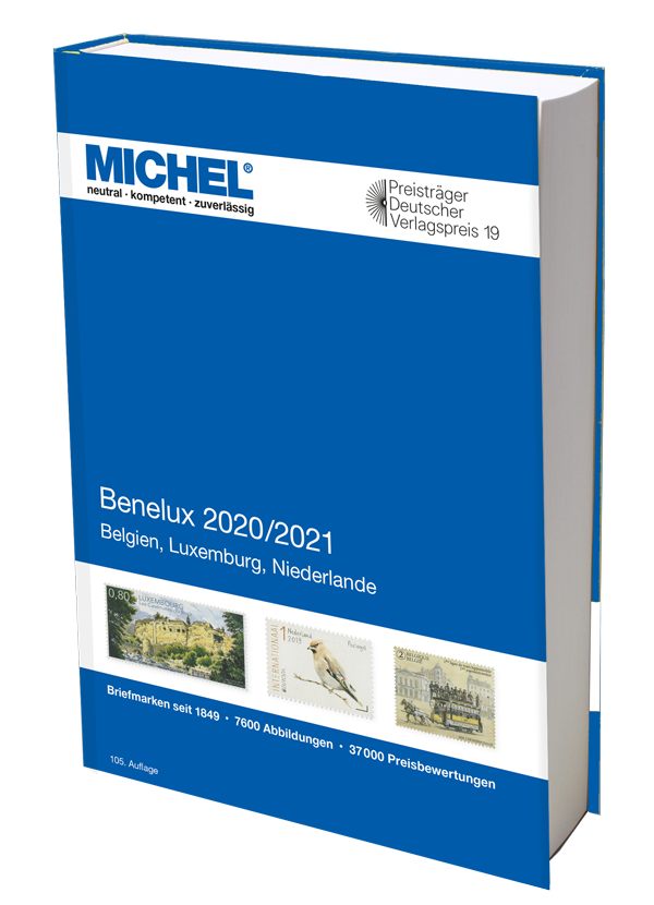Benelux 2020/2021  MICHEL katalog známek
