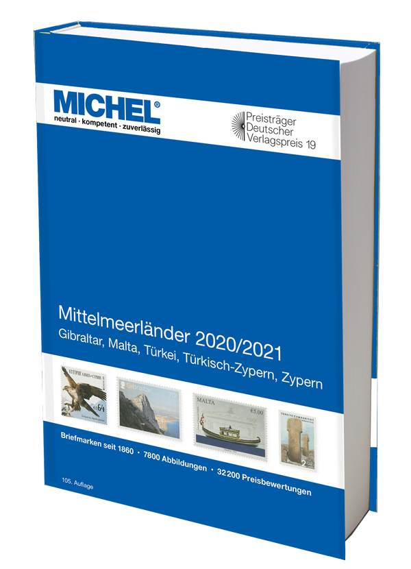 Středomoří 2020/2021  MICHEL katalog známek