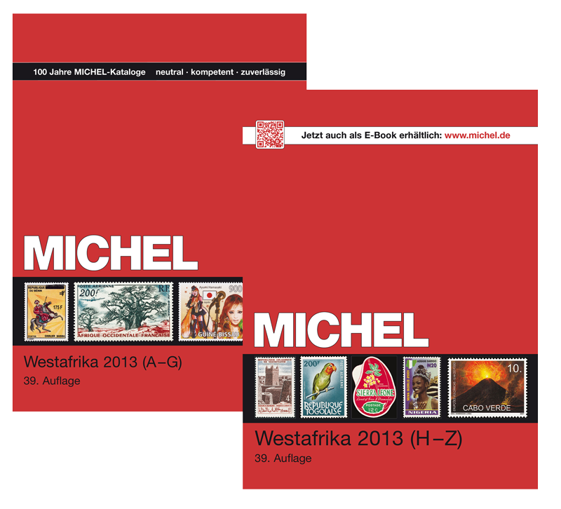 Westafrika 2013 Set ( 2 díly ) MICHEL katalog známek