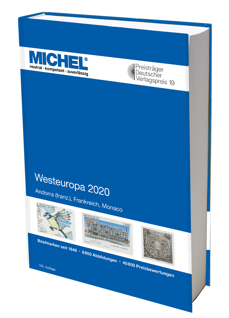 Westeuropa 2020 MICHEL katalog známek
