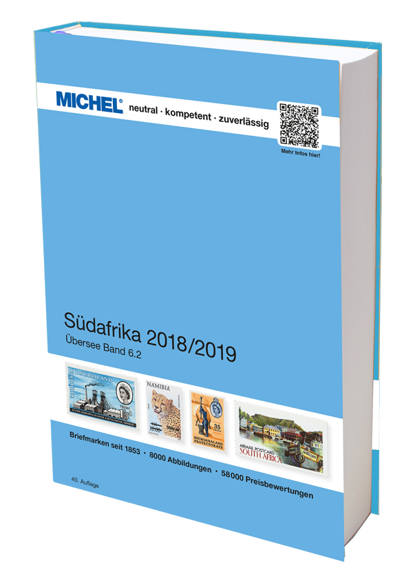 Südafrika 2018/2019 MICHEL katalog známek