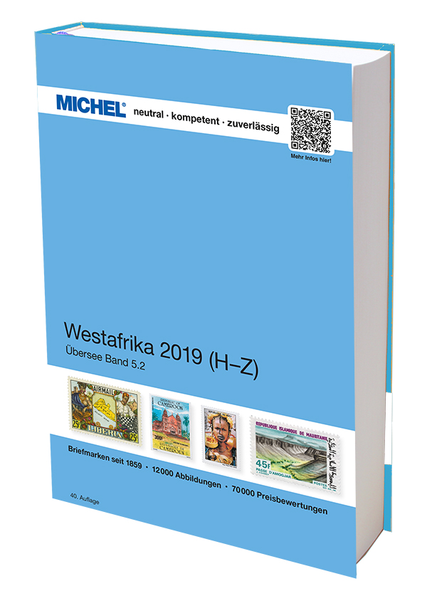 Westafrika 2019 ( 2. díl, H-Z ) MICHEL katalog známek