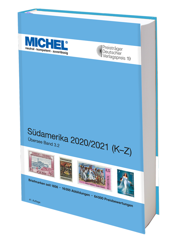 Jižní Amerika / Südamerika 2020 ( 2.díl  K-Z )  MICHEL katalog známek