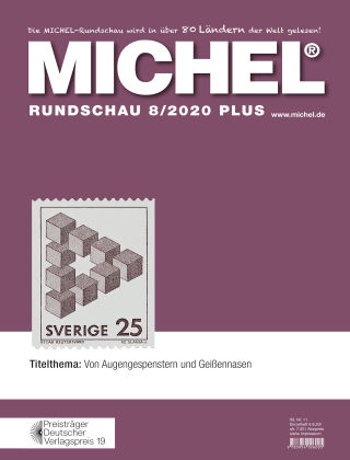 Časopis novinek MICHEL Rundschau 8/2020 PLUS