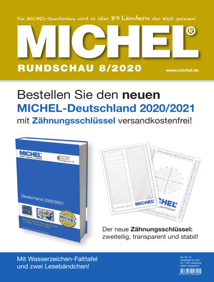 Časopis novinek MICHEL Rundschau 8/2020