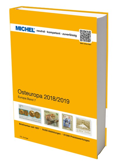 Osteuropa 2018/2019 MICHEL katalog známek