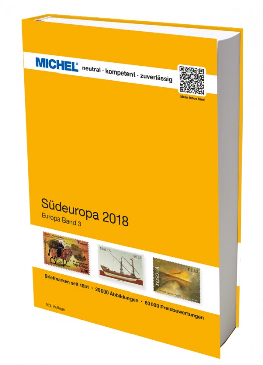 Südeuropa 2018 MICHEL katalog známek