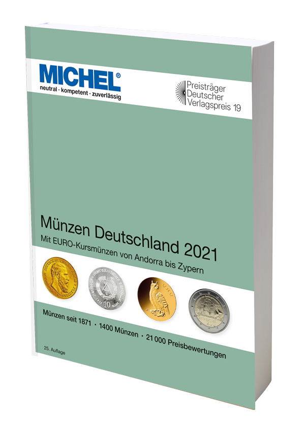 Münzen Deutschland 2021 MICHEL katalog mincí