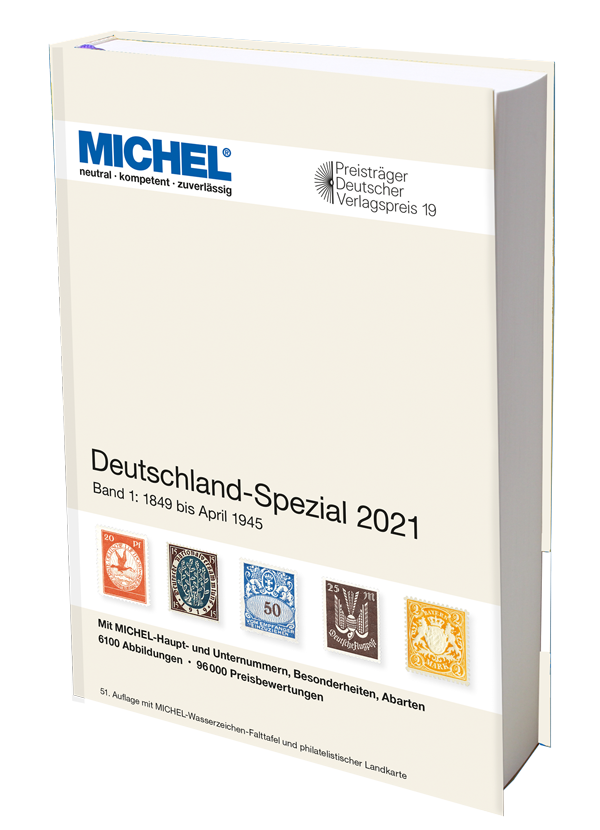 Deutschland Spezial 2021 1.díl  MICHEL katalog známek