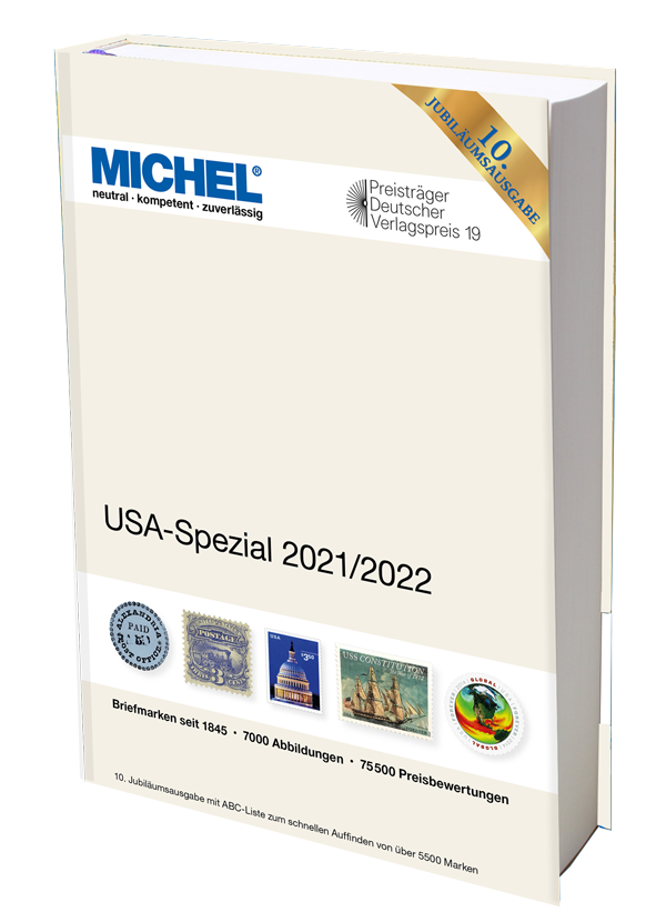 USA Spezial 2021/2022 katalog známek MICHEL