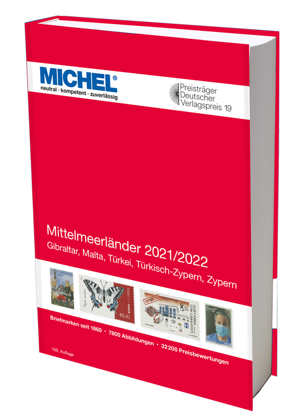 Středomoří 2021/2022  MICHEL katalog známek