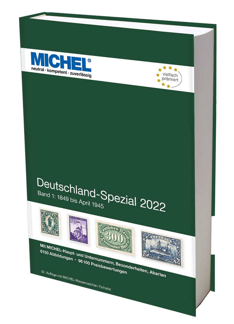 Deutschland Spezial 2022 1.díl  MICHEL katalog známek