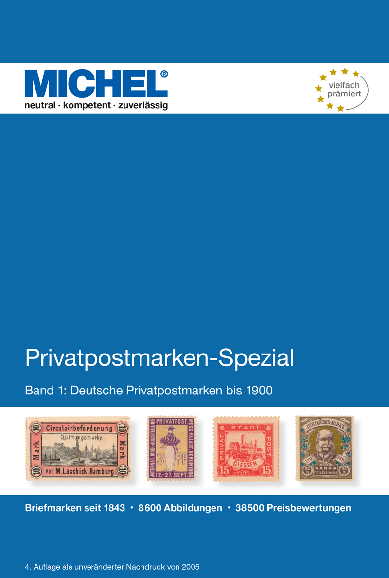 Privatpostmarken Spezial 2005/2006 – Band 1  MICHEL katalog známek