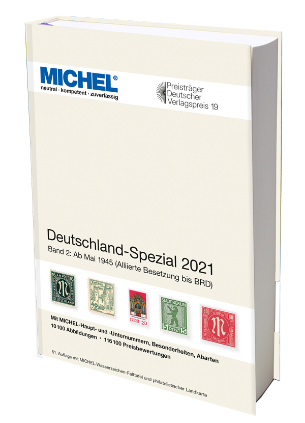 Deutschland Spezial 2021  2.díl  MICHEL katalog známek